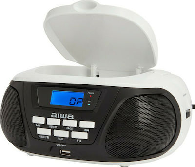 Aiwa Форум на CD плейъри BBTU-300 с Bluetooth / CD плейър / MP3 плейър / USB / Радио в Черно цвят