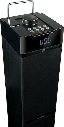Aiwa Sound System 2.1 TS-990CD 120W with CD Player, WiFi and Bluetooth Black