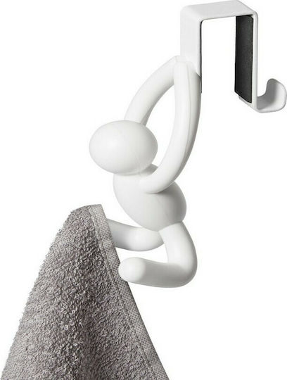 Umbra Κρεμάστρα Πόρτας Buddy 2 Θέσεων Πλαστική 6.2x7.4x12.9εκ. 2τμχ