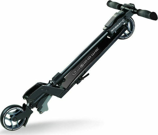 Globber Kids Scooter Foldable One K 125 2-Wheel for 8+ Years Black