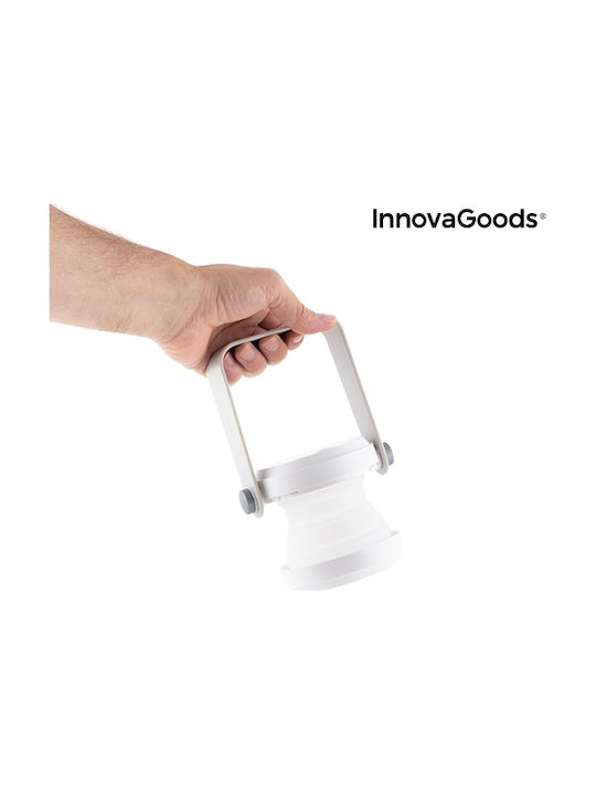 InnovaGoods Lanthree LED Office Lighting and Folding Lamp in White Color