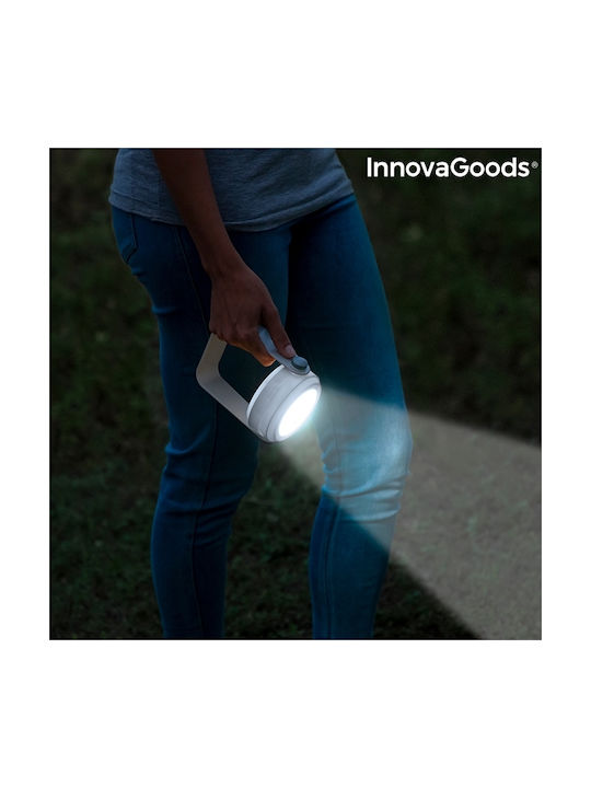 InnovaGoods Lanthree LED Office Lighting and Folding Lamp in White Color