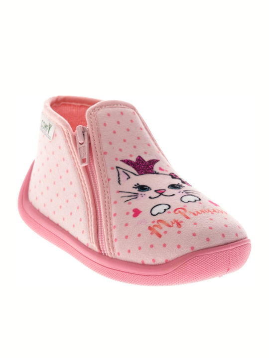 Comfy Anatomic Anatomic Kids Slipper Ankle Boot Pink