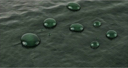 Iso Trade Waterproof Protective Dining Table Cover 240x180x100cm in Green Color