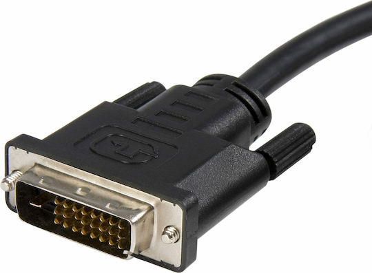 StarTech Кабел DVI-D мъжки - DisplayPort мъжки 3м Черен (DP2DVIMM10)