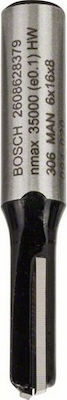 Bosch Φρέζα Αυλακώσεων Bit Shank Durchmesser 8mm 2608628389