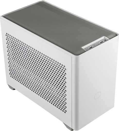 CoolerMaster Masterbox NR200P Gaming Mini Tower Κουτί Υπολογιστή με Πλαϊνό Παράθυρο Λευκό