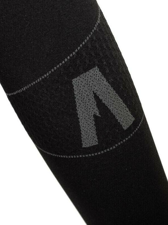 Alpinus Active Base Layer Ανδρικό Σετ Ισοθερμικών Μαύρο