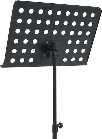 vidaXL Stand Orchestra Height 75-142cm Black 70090