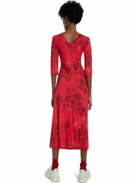 Desigual Yess Dress All Day Red