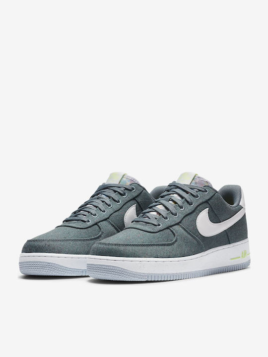 Nike Air Force 1 '07 Ανδρικά Sneakers Ozone Blue / Barely Volt / Celestine Blue / White