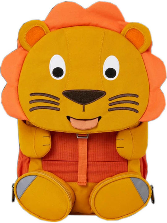 Affenzahn Lion Schulranzen Rucksack Kindergarten in Orange Farbe 8Es