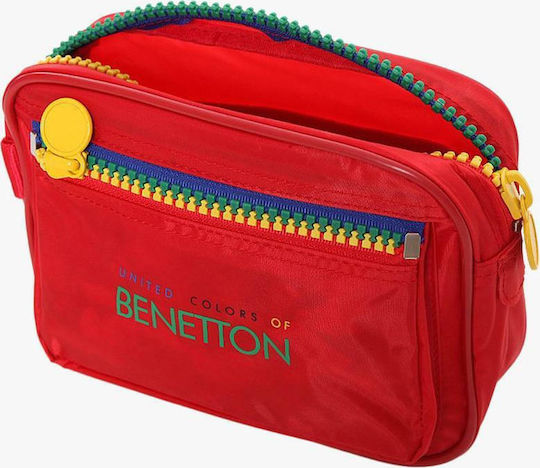 Benetton Pencil Case Red