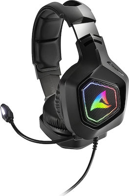 Sharkoon Rush ER30 Over Ear Gaming Headset με σύνδεση USB