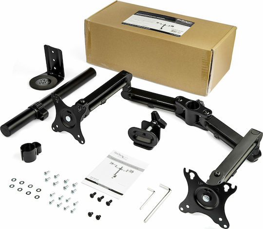 StarTech Stand Desk Mounted for 2 Monitors up to 32" with Arm (ARMDUAL3)