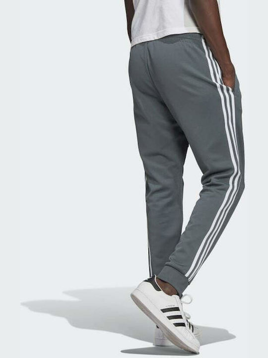 Adidas Adicolor Classics Primeblue SST Παντελόνι Φόρμας με Λάστιχο Γκρι