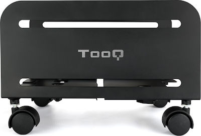 Tooq UMCS0004-B Floor Computer Stand with Casters