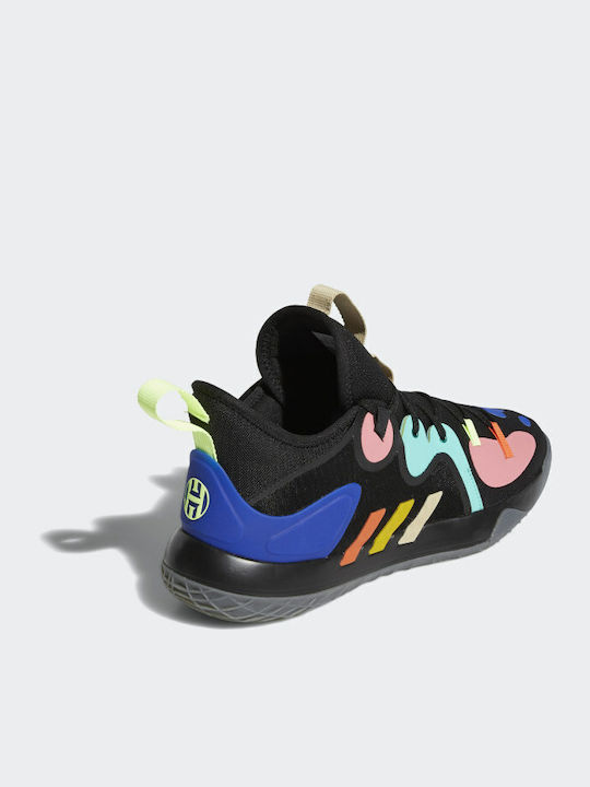 Harden Stepback 2 Χαμηλά Μπασκετικά Παπούτσια Core Black / Yellow / Acid Mint