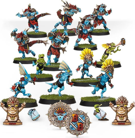 Games Workshop Blood Bowl Gwaka'moli Crater Gators - Lizardmen Team Figure