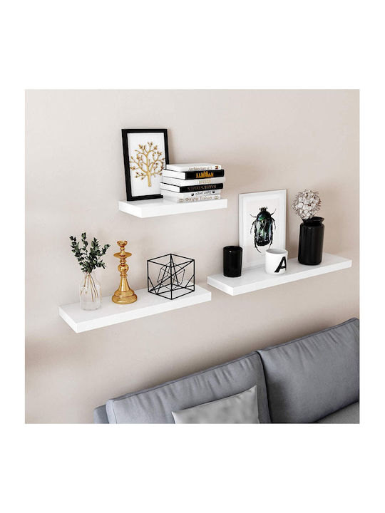Shelf Wall White 60x20x3.8cm