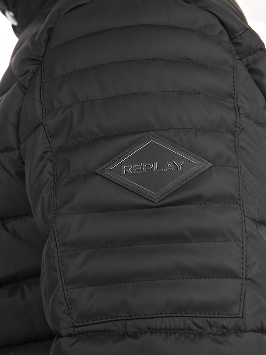 Geacă de Iarnă Puffer Negru