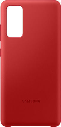 Samsung Silicone Cover Back Cover Silicon Roșu (Galaxy S20 FE)