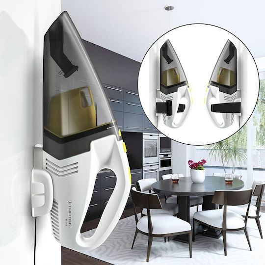 Trotec VC 10 E Επαναφορτιζόμενο Σκουπάκι Χειρός 7.4V Λευκό