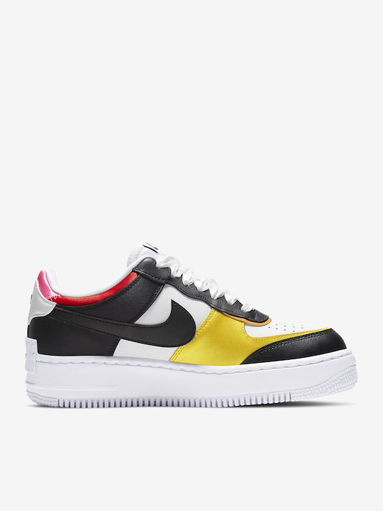 Nike Air Force 1 Shadow Γυναικεία Flatforms Sneakers Πολύχρωμα