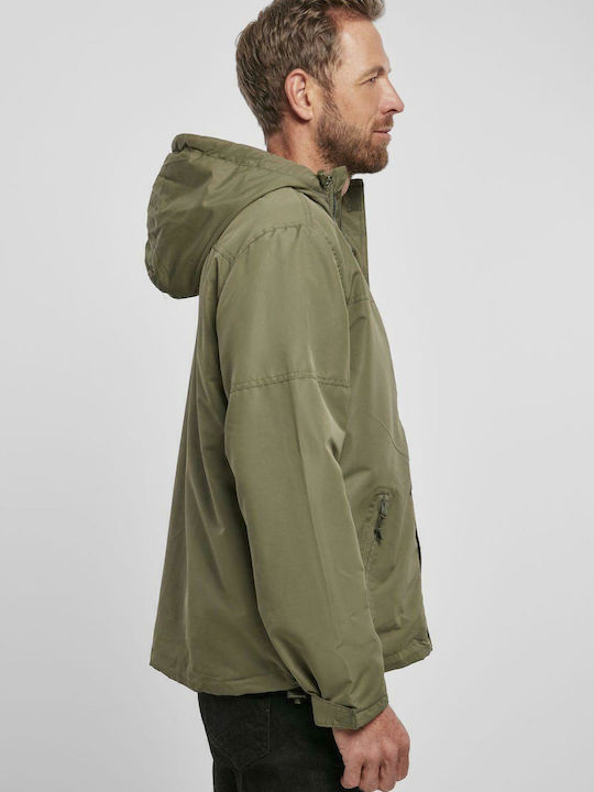 Frontzip Jacket Windproof Khaki