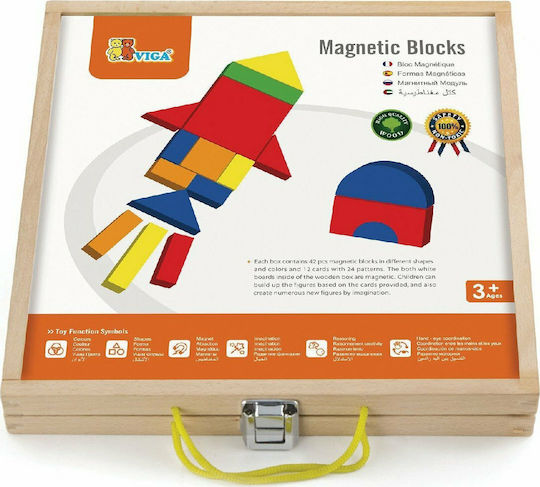 Viga Toys Πίνακας Μαγνητικός Διπλής Όψης 30εκ.