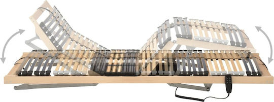 Ergonomischer Rahmen für Einzelbett 90x200cm mit Mechanismus