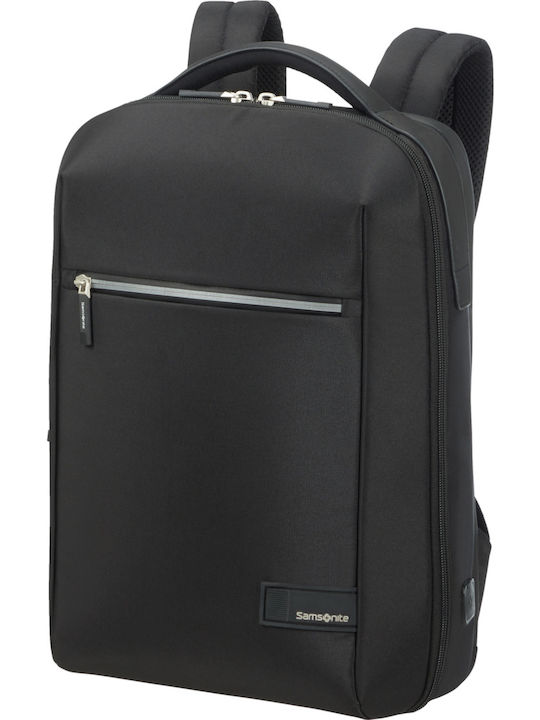 Samsonite Litepoint Αδιάβροχη Τσάντα Πλάτης για Laptop 14.1" με Θύρα USB σε Μαύρο χρώμα