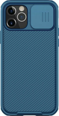 Nillkin Camshield Umschlag Rückseite Kunststoff Blau (iPhone 12 / 12 Pro) 025177