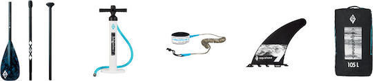 Aquatone Ocean Race 14.0" Φουσκωτή Σανίδα SUP με Μήκος 4.26m Μπλε