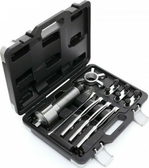 Kraft & Dele Puller Set for Bearings 9pcs with 5T crank in a suitcase