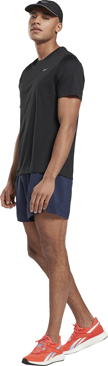 Reebok Night Run Αθλητικό Ανδρικό T-shirt Μαύρο με Λογότυπο FU1350 |  Skroutz.gr