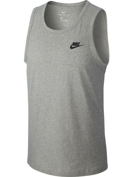 Nike Sportswear Bluza Bărbătească Fără Mâneci Gri