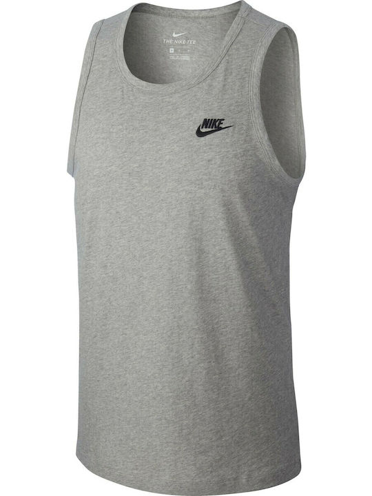 Nike Тениска Сив