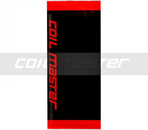 Coil Master Αυτοκόλλητο Ηλεκτρονικού Τσιγάρου 10τμχ σε Μαύρο χρώμα