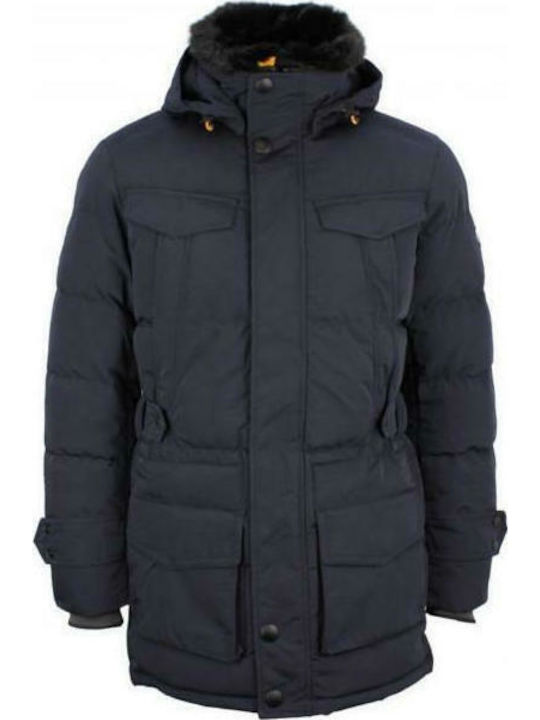 Seamaster Χειμωνιάτικο Μπουφάν Puffer Navy Μπλε