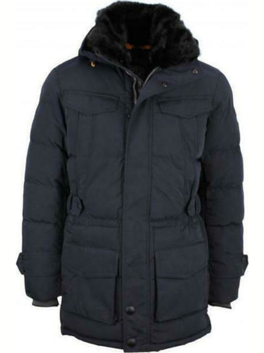 Seamaster Χειμωνιάτικο Μπουφάν Puffer Navy Μπλε