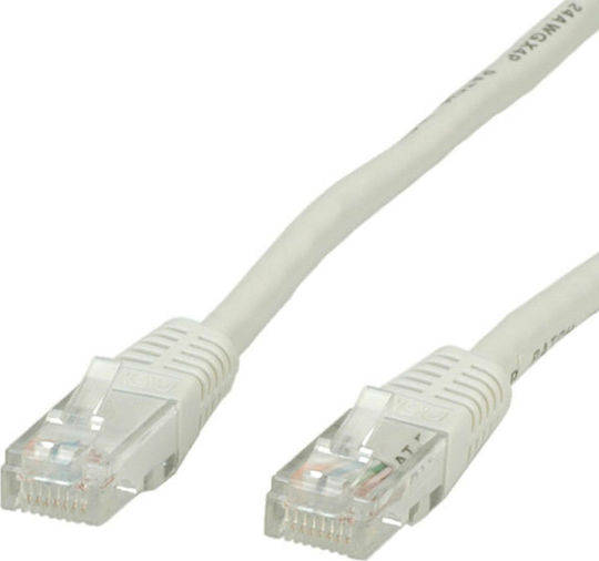 Roline U/UTP Cat.5e Ethernet Network Cable 7m Gray 1pcs