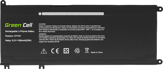 Green Cell Συμβατή Μπαταρία για Dell Inspiron / Latitude G3 3579/3779/G5 5587/G7 7588 με 3500mAh