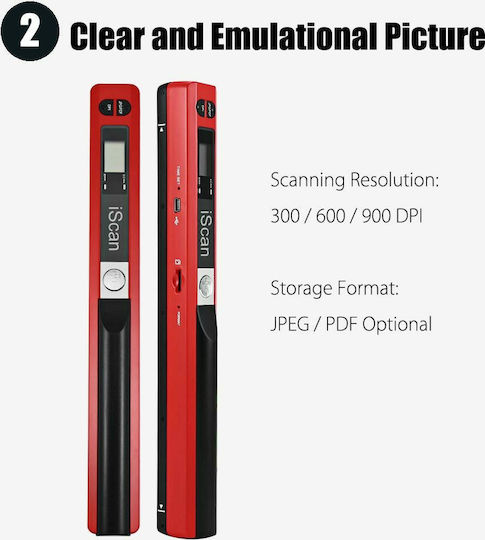 Clever CleverScan Scanner Χειρός A4