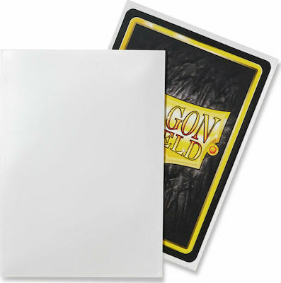 Dragon Shield Game Accessory Dragon Shield - White Protective Card Sleeves 100τμχ 982 ART10005