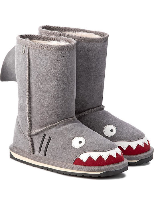 Boots Little Creatures Shark Kinder-Schneestiefel Gray