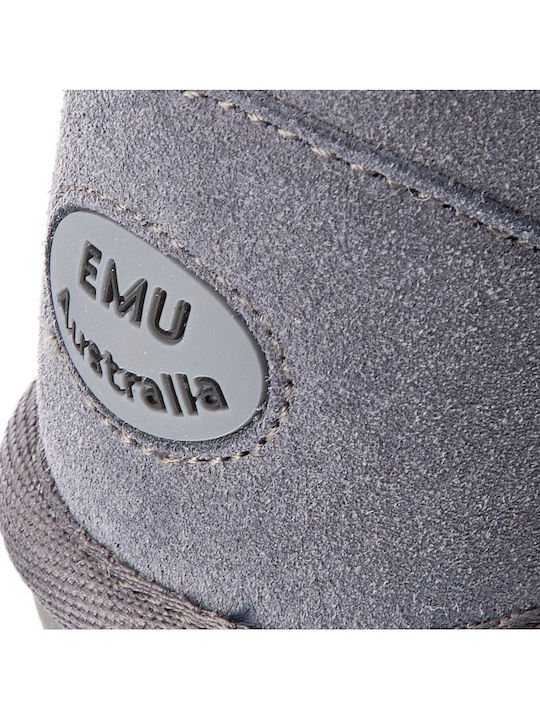 Wallaby Mini Suede Παιδικά Μποτάκια Χιονιού Γκρι