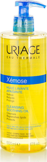 Uriage Xemose Waschöl Beruhigend Mit Ceramide Für Nährendes Duschen 500ml