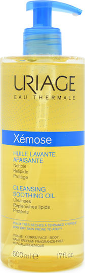 Uriage Xemose Waschöl Beruhigend Mit Ceramide Für Nährendes Duschen 500ml