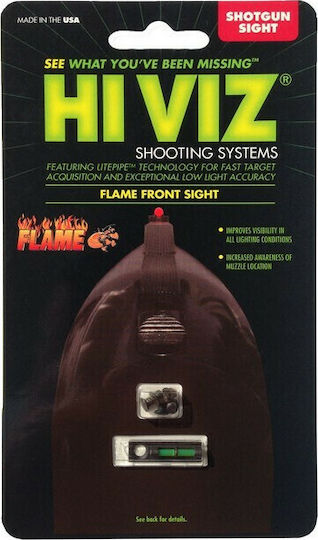 Hi-Viz FL2005 Στόχαστρο Οπτικής Ίνας Στόχαστρο Οπτικής Ίνας Flame Πράσινο